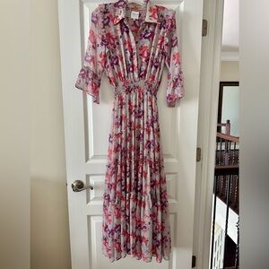 Misa Floral Dress XS